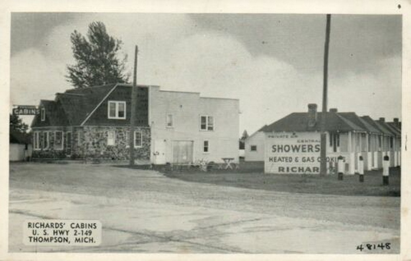 Grants Modern Tourist Cabins - Old Post Card (newer photo)